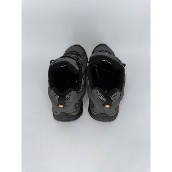 Merrell Hiking Shoes Gray Moab 2 GTX Vibram Goretex Leather J06039 Men’s Size 12 - Picture 6 of 12